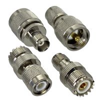 【YF】☊۞♨  1Pcs UHF PL259 SO239 to Male Plug   Female Jack Straight COAXIAL Wire Terminals