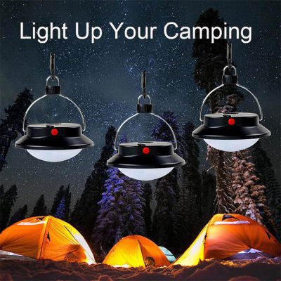 40LED Portable Tent Camping Light Night Working Light Lamp Outdoor 3 Modes Umbrella Night Lamp Hiking Lantern AAA18650 Battery