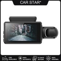 [COD Available] Dual Lens Dash Camera with WIFI Automobile Data Recorder Night Vision Vehicle Recorders G-sensor Loop Recording Parking Monitor 110 Degree Wide Angle