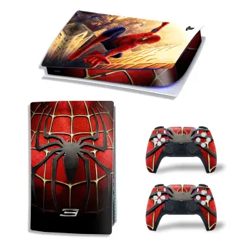 PS5 Standard Disc Console Skin Stickers Decal Cover Vinyl Spiderman Marvel  Comic