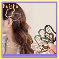 HUISHU 3/5PCS โลหะสำหรับตกแต่ง คลิปกลวงรูปก้อนเมฆ แบบพกพาได้ เรซิน เครื่องประดับผมวินเทจ น่ารักน่ารักๆ เครื่องมือจัดแต่งทรงผม สาวๆ