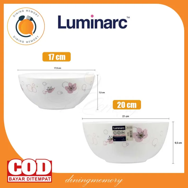 Luminarc Mangkuk Ikumi Noodle Bowl per Pcs Lazada Indonesia
