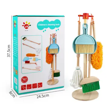 Kids Broom Set for Kids for Play Cleaning Toy - China Cleaning Toy