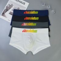 Men Boxers Shorts Sexy Underwear Aussiebum Men Boxers Male Panties Calzoncillos Slip Men U Convex Pouch Man Underpants M-XXL