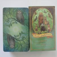 ใหม่ Tarot Deck Oracles การ์ดลึกลับ Divination Forest Of Enchantment Tarot การ์ดสำหรับหญิงสาวการ์ดเกมกระดาน Game