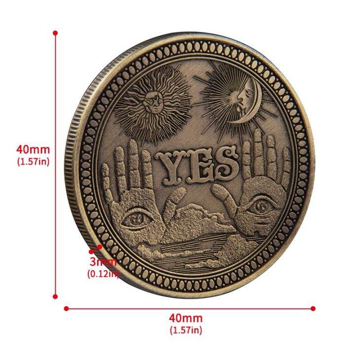 5pcs-yes-or-no-decision-coin-creative-coin-great-gift-art-gift-yes-no-letter-commemorative-coin-coins-collectibles