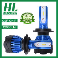 HL LED Headlight Bulbs for Cars H1 H4 H7 H8 H9 H11 9005 HB3 9006 HB4 12000LM 6500K 4300K LED Bulbs Auto Lamps Motorcycle Lights