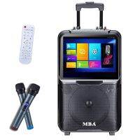 Screen Mirroring function Trolley speaker with touchscreen hone karaoke system / outdoors karaoke player Megaphones