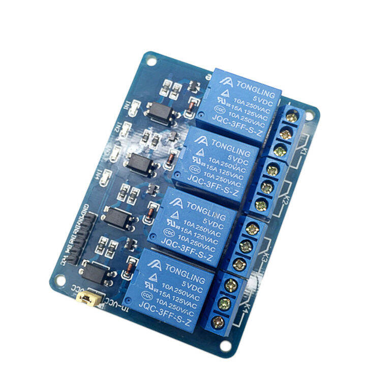 Arduino IoT 4 Channel Relay Opto Isolator 10A 5V Relay Module Lazada