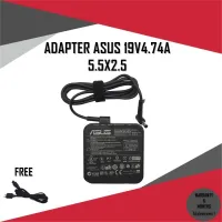 ADAPTER NOTEBOOK ASUS 19V4.74A*5.5X2.5  / สายชาร์จโน๊ตบุ๊ค เอซุส + ทรงปลั๊กสี่เหลี่ยม + สายไฟ