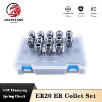 1Set ER20 Collet A / AA ความแม่นยํา 0.008 / 0.015 Spring Collet CNC Milling เครื่องมือ ผู้ถือเครื่องแกะสลักเครื่องกลึง Mill Spring Chuck