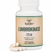 Double wood Lumbrokinase 150 mg 120 caps