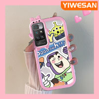 YIWESAN เคสสำหรับ Xiaomi MI Redmi 10,เคสนิ่มซิลิโคนบัซไลท์เยียร์น่ารักป้องกันเลนส์หลายสีเคสมือถือกันกระแทกทนทานต่อการตกและรอยขีดข่วน