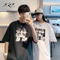 2 rz mens couple short sleeve T-shirt male port of the new leisure fashion brand youth summer secondary yuan coat --ntx230801❃