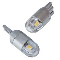 (Premium car)2x T10 W5W รถสัญญาณไฟ LED หลอดไฟ Super Bright Auto อ่านแผ่นป้ายทะเบียนป้ายทะเบียน Trunk กระเป๋าเดินทางรถจักรยานยนต์3030 2SMD 12V