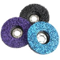 5 quot;x7/8 quot; 4.5 inch Poly Strip Abrasive Disc Wheel Set 3PC Easy Strip Disc Remove Paint Rust Oxidation for Angle Grinder 115x22mm