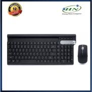Bộ bàn phím và chuột không dây LT500 kèm nút vặn tăng giảm âm lượng phiên