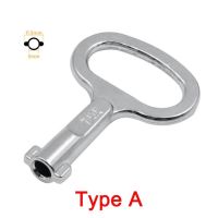 Key Wrenches Universal Elevator Door Lock Valve Key Wrench Utility Plumber Triangle Key For Electric Cabinets Metro Trains