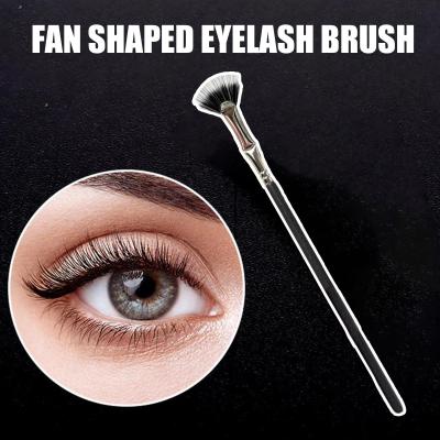 Eyelash Brush Fan Shaped Artificial Fiber Soft Durable Tool Cosmetic Brush Z5B5