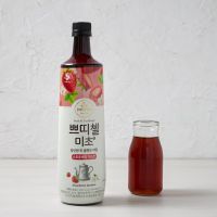 ?Import Item? CJ제일제당 쁘띠첼 미초  น้ำส้มสายชู ผลไม้แท้ CJ Petitzel Korea Fruit Vinegar 900mlStrawberry Jasmine