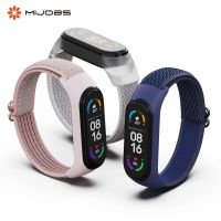 For Xiaomi MI Band 7 6 5 Nylon Elastic Strap Replacement Bracelet Sport Wristband Mi Band 7 6 Smart Watch Miband Pulsera miband6 Smartwatches