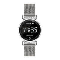 SANDAWATCH นาฬิกาข้อมือผู้ชายหญิว  Digital Touch Watch ระบบสัมผัส  รุ่น SW8008 พร้อมกล่องเหล็กเท่ห์ๆ