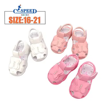 Newborn Baby Girl Soft Sole Plaid Crib Shoes Toddler Summer Sandals Size 0-18  M | Lazada