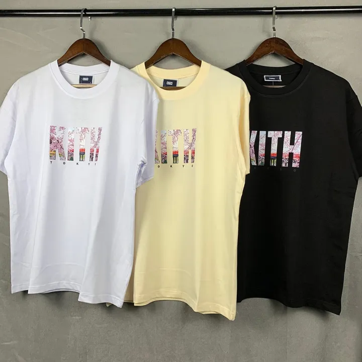 KITH TOKYO TEE  東京 ランドマーク 桜 マンデープログラムTシャツ/カットソー(半袖/袖なし)