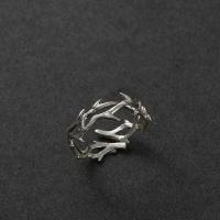 Personality Creative Thorn Irregular Copper Ring Men and Women Fashion Hip Hop Adjustable Ring Casual Jewelry Gift