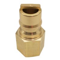 Metal 3/8inch Quick Connector Male Thread Converter Propane Adapter Propane Quick Disconnect Connect Replacement Part