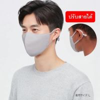 UNIQLO AIRism Mask ของแท้ หน้ากากผ้าซักได้ ปรับสายได้ (บรรจุ 2 ชิ้น/แพ็ค)