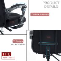 THE Fashionable Adjustable Lean Back Executive Computer Chair With Rollers (L49 x W49 x H112-120cm)