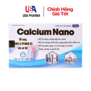 Viên uống Calcium Nano bổ sung canxi, vitamin D3 giúp tăng chiều cao