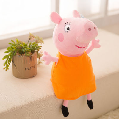 40cm ของเล่น ตุ๊กตา Peppa George Pig ตุ๊กตาน่ารัก ตุ๊กตาหมู ผ้านุ่มอ่อน ของขวัญวันเกิด ของเล่นเด็ก PEPA Doll Toy George pig lovely teddy bear soft toy birthday present