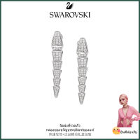 ?Swarovski?ต่างหูเพชรงูเงิน,S925 ต่างหูแฟชั่นสตรีเงินสเตอร์ลิง,ของขวัญวันเกิดวันวาเลนไทน์