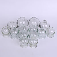 6 Pcs ถ้วยดูดนวดสูญญากาศ Cupping Body Massager จีน Glass Cupping Treatment Kit สำหรับ Health Care Cupping Jar