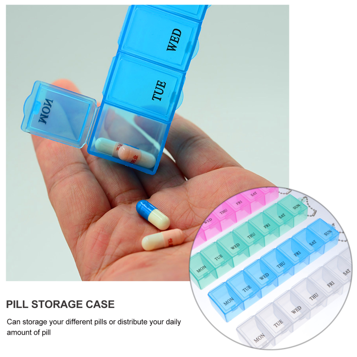 12pcs-แบบพกพา-creative-drug-medicine-dispenser-รายสัปดาห์-case