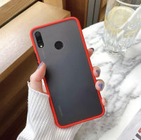 [ส่งจากไทย]Case Huawei Y9 2019 เคสกันกระแทก เคสโทรศัพท์ หัวเว่ย ขอบสีหลังขุ่น