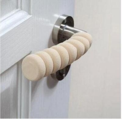 【cw】 2pcs Baby child safety supplies/room doorknob pad collision security door handle protective sleeve ！