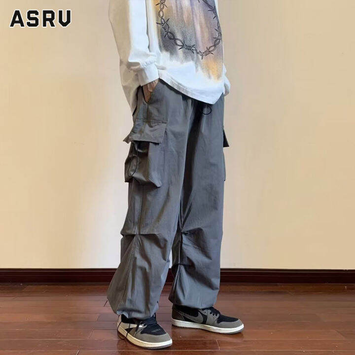 asrv-กางเกงขายาว-ชาย-กางเกงคาร์โก้-กางเกงคาร์โก้-ช-กางเกงผู้ชาย-กางเกงขายาวผู้ชาย-กางเกงคาร์โก้ผู้ชายกางเกงไฮสตรีทอินส์ทรงหลวมกางเกงขาตรงแอธเลชเชอร์กางเกงต่อสู้