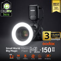 Godox Flash ML-150 II Macro Ring Flash ( Manual ) GN12 AA Battery - รับประกันศูนย์ Godox Thailand 3ปี ( ML150 II )