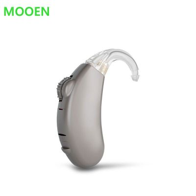 ZZOOI 4 Channel Hearing Aids Audifonos for Deafness/Elderly Adjustable Micro Wireless Mini Invisible Hearing Aid Ear Sound Amplifier