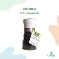 พริกไทยดำ แบบเม็ด ขนาด 90กรัม Black Peppercorn 90 g (BB4 06/2024) (Mrs Rogers Naturals Brand)