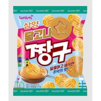 ?Import Item? 달고나 짱구 ขนมอบกรอบรสน้ำตาลคาราเมล Samyang Dalgona Jjanggu Snack 100g