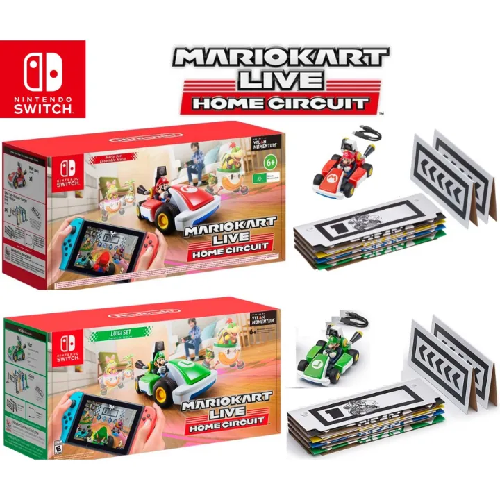 Nintendo Switch Mario Kart Live Home Circuit Luigi Kart Live Home Circuit Lazada 4541