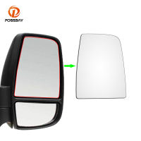 Car Heated Rear View Mirror Glass Door Side Rearview Glass with Backing Plate Auto Exterior Parts for Ford Transit MK8 2014-