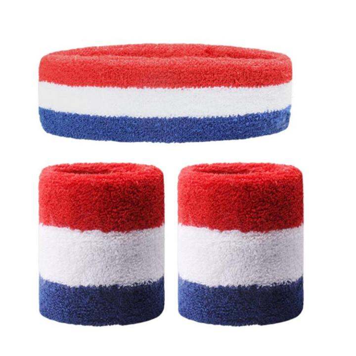 4th-of-july-headband-cotton-american-sweatbands-for-wrist-and-head-breathable-sweat-absorbent-bands-for-running-gym-basketball-exercise-and-football-stunning