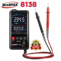 มัลติมิเตอร์ WINAPEX ET8138 Digital multimeter ดิจิตอลมัลติมิเตอร์ มิเตอร์วัดไฟ(ระบบสัมผัส มีไฟหน้าจอ)