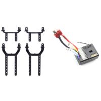 Car Spare Parts Receiver Receiving Board Circuit Board ESC with 4Pcs K989-50 K989-51 Front &amp; Rear Car Shell Column