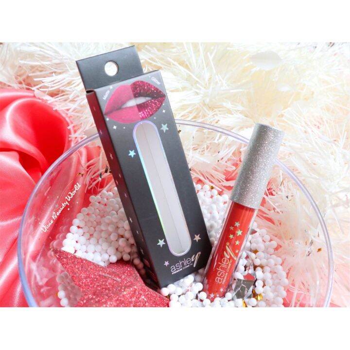 ลิขวิดลิปสติกมายากล-a-372-ashley-magic-lip-gloss-2-8g-ยิ่งเม้ม-ยิ่งวิ้งค์